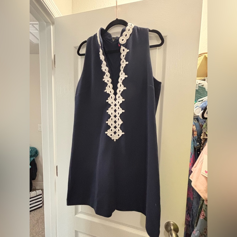 Lilly Pulitzer, mock neck dress